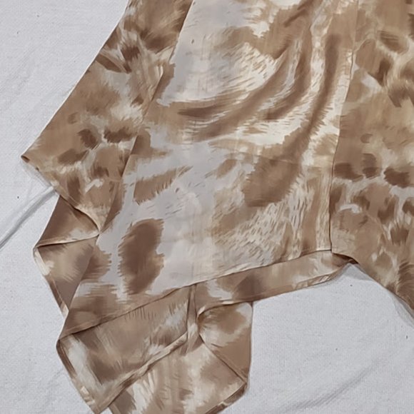 TRUTH + STYLE FULL LENGTH DRESS WITH HANDKERCHIEF HEM WOMEN'S SIZE XXS - Picture 2 of 11